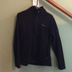 Black Columbia fleece jacket